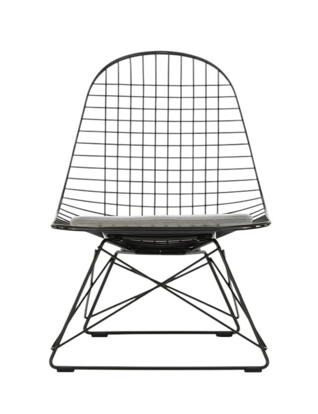 LKR-5 Wire Chair Chair with Seat Cushion Vitra